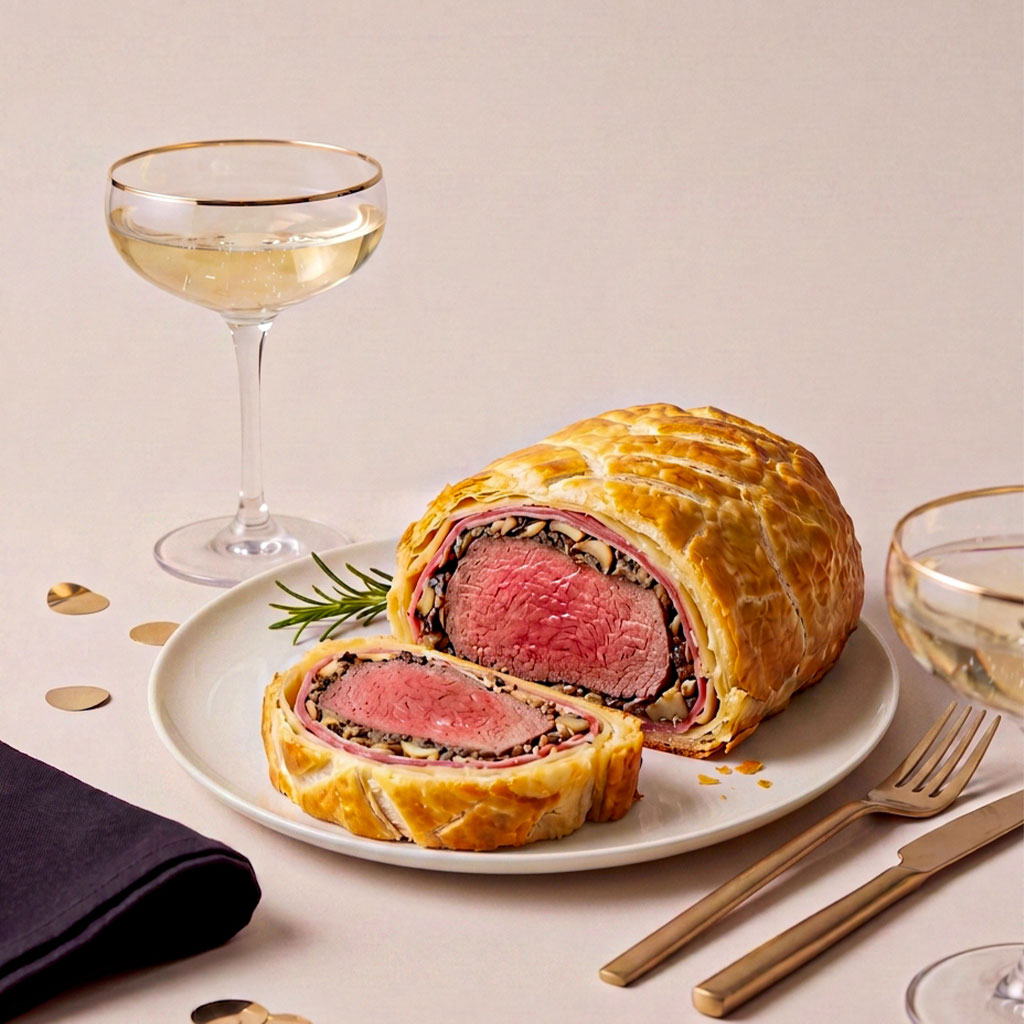 Yılbaşı Özel Beef Wellington - Demi Glace Sos